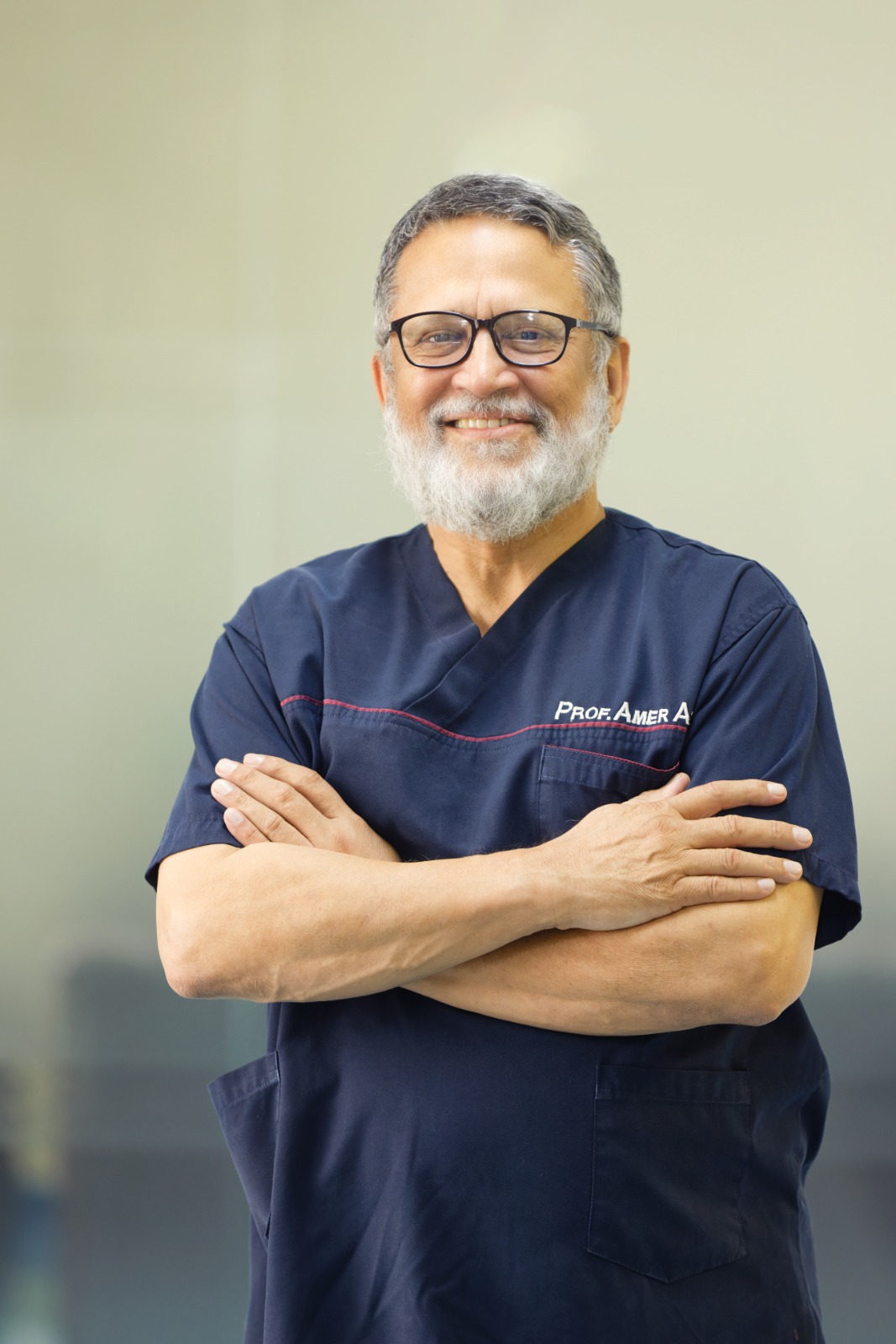 Chairman Prof. Dr. Amer Aziz - Message Image